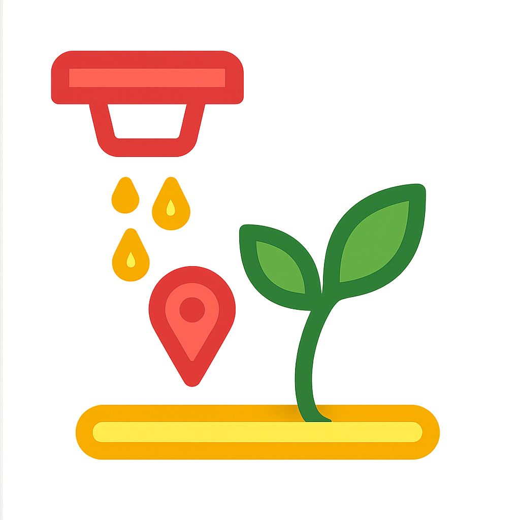 🌱 Pulverização Direcionada e Localizada